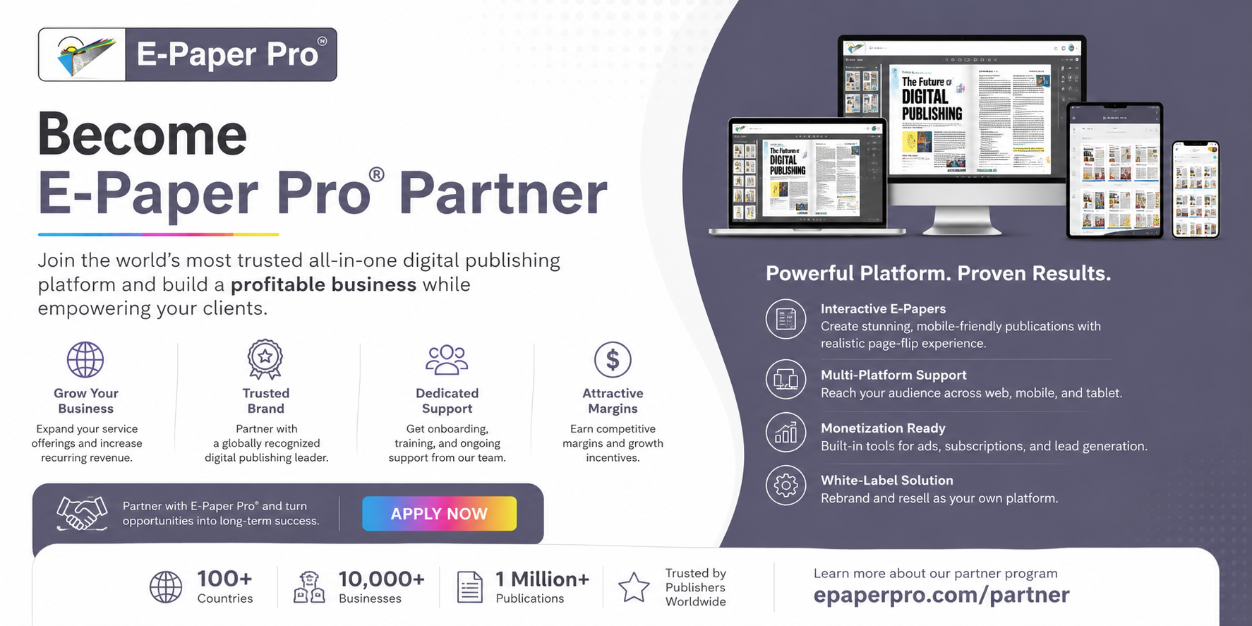 E-Paper Pro partner network